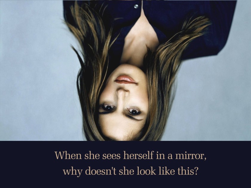 Cindy Crawford In Vertical Mirror