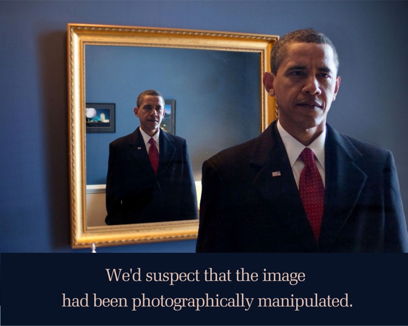 Obama Freaky Mirror